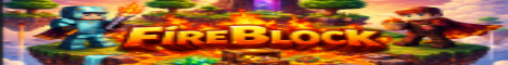 FireBlock - Click to view server details FireBlock Minecraft server banner