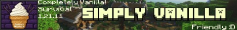 Simply Vanilla banner
