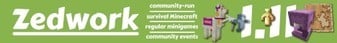 Zedwork Minecraft server banner