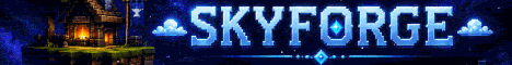 SkyForge banner SkyForge Minecraft server banner