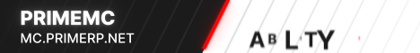 PrimeMC Minecraft server banner