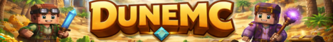 DuneMC Minecraft server banner