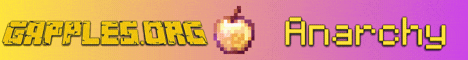Gapples.org Anarchy Server Minecraft server banner