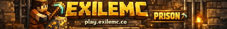 ExileMC Minecraft server banner