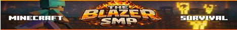 The Blazer SMP Minecraft server banner