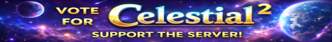 CelestialSquared Minecraft server banner