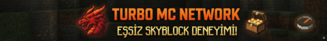 TurboMC Network - Click to view server details TurboMC Network Minecraft server banner