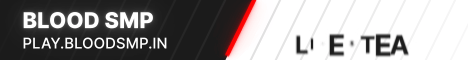 Blood Smp - Click to view server details Blood Smp Minecraft server banner