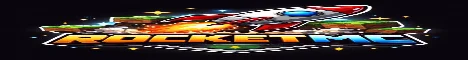 ROCKETMC Minecraft server banner