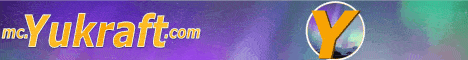 Yukraft - Click to view server details Yukraft Minecraft server banner