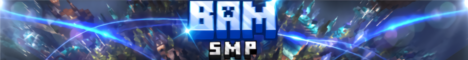BamSmp Minecraft server banner