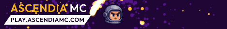 AscendiaMC Minecraft server banner