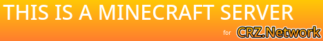 CRZ.Network Minecraft server banner