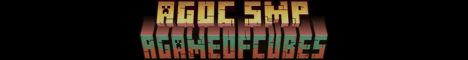 agameofcubes Minecraft server banner