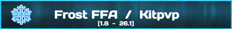 Frost FFA Minecraft server banner