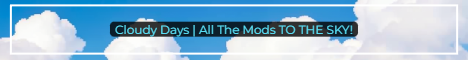 Cloudy Days ATM10tts - Click to view server details Cloudy Days ATM10tts Minecraft server banner
