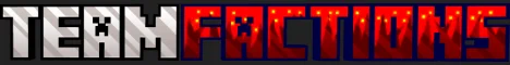 TeamFactions Minecraft server banner