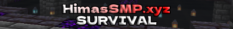 Himas SMP Minecraft server banner