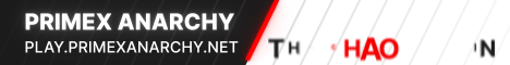 PrimeX Anarchy - Click to view server details PrimeX Anarchy Minecraft server banner
