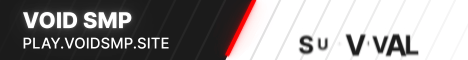 Void smp Minecraft server banner