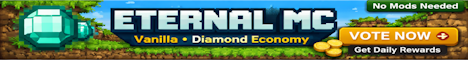 Eternal MC Minecraft server banner