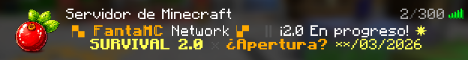 FantaMC Minecraft server banner