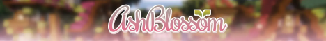 AshBlossom SMP Minecraft server banner