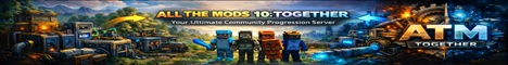 All The Mods Together Minecraft server banner
