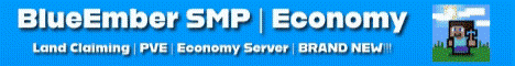 BlueEmber SMP Minecraft server banner