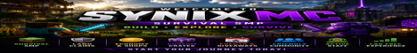 SynixMC Minecraft server banner