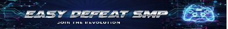 EasyDefeatSMP Minecraft server banner