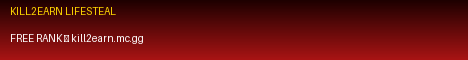 Kill2Earn - Click to view server details Kill2Earn Minecraft server banner