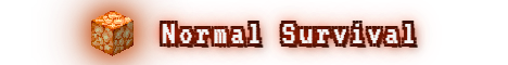 Normal Survival Minecraft server banner