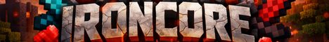 IronCore Lifesteal Minecraft server banner